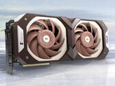 Due ventole Noctua da 25 mm rendono la RTX 3070 personalizzata di ASUS silenziosa e spessa. (Fonte immagine: Noctua)