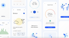 Il Nokia Pure presenta colori ridotti e linee chiare, allontanandosi dal linguaggio di design Material You di Google. (Fonte: HMD Global)
