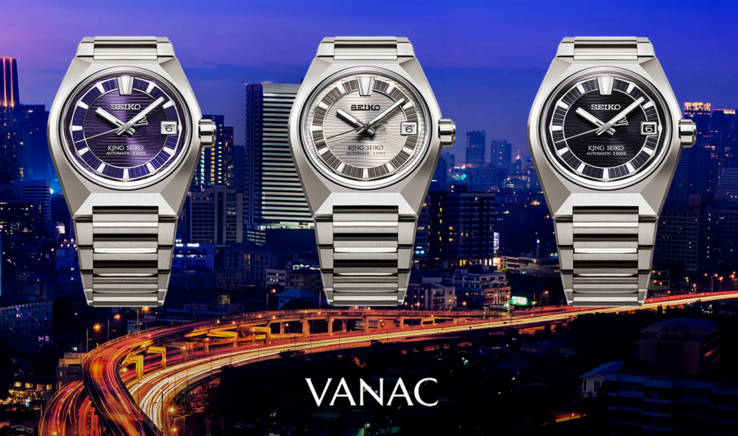 I modelli King Seiko HKF001, HKF002 e HKF003.