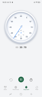 Cronometro (Fonte immagine: Screenshot - Sergey Tarasov - Notebookcheck)