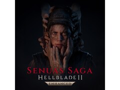 Un&#039;immagine promozionale del videogioco Senua&#039;s Sacrifice: Hellblade II con un&#039;immagine della protagonista Senua. (Fonte immagine: @NinjaTheory su X)