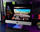 Gioco di Forza Horizon 5 in esecuzione su un iMac 2019 Apple alimentato da SteamOS, con sovrapposizione di FPS visibile sullo schermo. (Fonte immagine: ETA PRIME su YouTube)