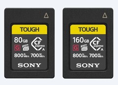 Le nuove memorie rilasciate da Sony (Image Source: Sony)