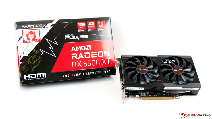 Sapphire Pulse Radeon RX 6500 XT