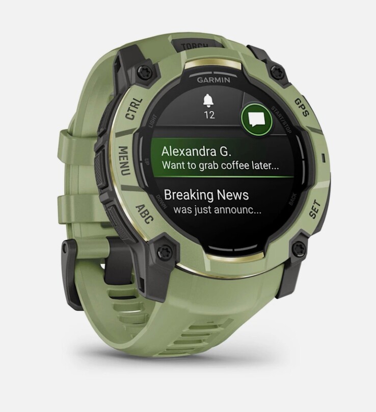 Il Garmin Instinct 3 Alpine Rush Collection Fern Green coloway