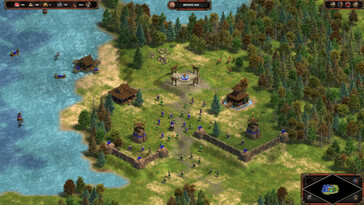 Nella foto: Una schermata di gioco di Age of Empires: Definitive Edition.