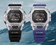 Da sinistra a destra, Casio GBX-100S-1JF e GBX-100S-2JF. (Fonte: Casio)