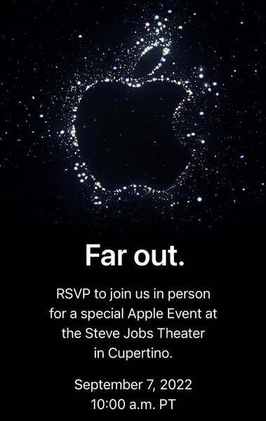 Apple Invito Far Out. (Fonte: Apple)