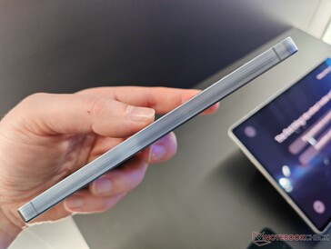 Telaio di Samsung Galaxy A55 (immagine via Notebookcheck)
