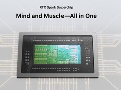 Un'immagine promozionale del prossimo superchip Spark di Nvidia