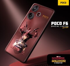 Il POCO F6 Deadpool Edition sarà disponibile all'inizio del prossimo mese. (Fonte immagine: Xiaomi)