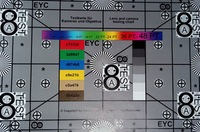 Fotografia del nostro diagramma di prova