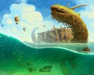 Immagine ufficiale del gioco The Wandering Village. (Fonte immagine: thewanderingvillage.com)