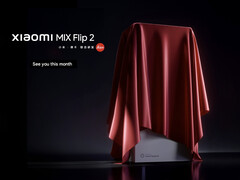 Xiaomi ha offerto un'occhiata alla confezione di vendita al dettaglio del MIX Flip 2 fino ad ora. (Fonte immagine: Xiaomi - modificato)