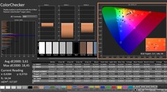 CalMAN: ColorChecker (calibrato)