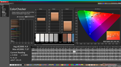 ColorChecker prima della calibrazione (P3)