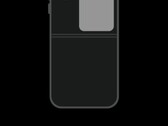 L'ultimo rendering dell'N3 Flip. (Fonte: Bald Panda via Weibo)