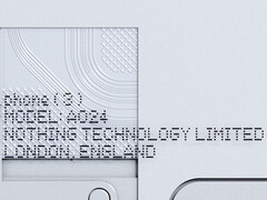 Nothing ha già comunicato che il numero di modello del telefono (3) è &#039;A024&#039;. (Fonte immagine: Nothing)