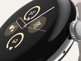 Il Pixel Watch 2 in argento con il suo cinturino in porcellana (fonte: Google)