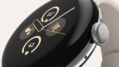 Il Pixel Watch 2 in argento con il suo cinturino in porcellana (fonte: Google)