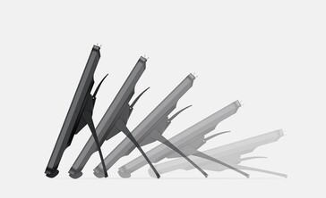 Sono possibili numerose regolazioni ergonomiche,