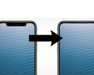 l'iPhone 15 potrebbe spostare il sistema di fotocamere frontali sulla lunetta superiore, mentre l'iPhone 16 sarà probabilmente il primo modello a presentare fotocamere sotto il display. (Fonte: PetaPixel)
