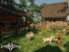 Artwork promozionale ufficiale di Enshrouded 1.0.