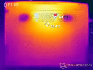 Sollecitazione Prime95 (in basso)