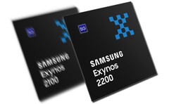 La GPU Samsung Exynos 2200 ha apparentemente registrato guadagni impressionanti nei benchmark rispetto al suo predecessore. (Fonte immagine: Samsung - modificato)