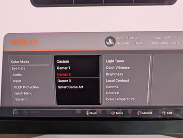 3 profili di gioco personalizzati