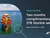 L'offerta Internet Starlink gratuita del valore di 10.000 dollari (immagine: Anuvu)