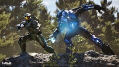 Si prevede che l'aggiornamento coinvolga il Project Foundry, un'iniziativa misteriosa di cui si è parlato in occasione del precedente HWC. Una schermata di gioco di Halo basata su UE 5. (Fonte: Halo Studios)