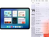 iPadOS 26 introduce il nuovissimo design Liquid Glass di Apple nell'iPad. (Fonte: Apple)