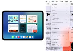 iPadOS 26 introduce il nuovissimo design Liquid Glass di Apple nell&#039;iPad. (Fonte: Apple)