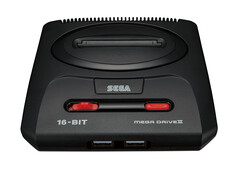 Il Mega Drive Mini 2 contiene più giochi del suo predecessore, ma in uno chassis più piccolo. (Fonte: SEGA)