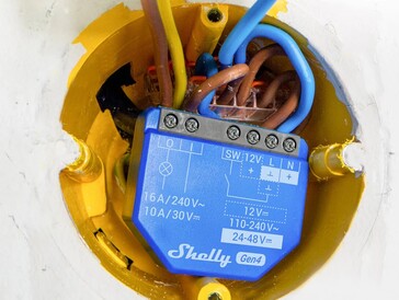 L'interruttore intelligente deve essere cablato (Fonte: Shelly)