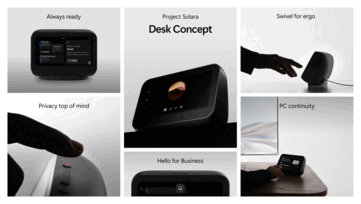 Il dispositivo smart display concept.