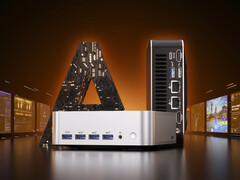 L&#039;A9 Max è attualmente disponibile a 999 dollari. Nella foto: un&#039;immagine promozionale del mini PC. (Fonte: Geekom)