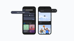 Immagine promozionale che mostra i nuovi aggiornamenti per il feed Discover di Google sugli smartphone. (Fonte immagine: Google)