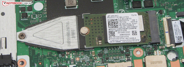 Un'unità SSD funge da unità di sistema.