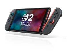 Unità portatile Nintendo Switch 2 con controller Joy-Con rosso e blu. (Fonte: Nintendo)