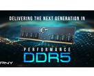 I nuovi moduli DDR5 di PNY non sembrano particolarmente appariscenti in queste immagini promozionali (Immagine: PNY)