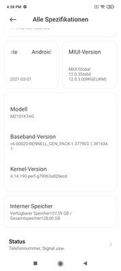 Xiaomi Redmi Note 10 software