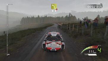 Nella foto: uno screenshot di gioco tratto da WRC 7: FIA World Rally Championship.