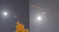 Fotografare la luna senza alterazioni è apparentemente impossibile con il Mi 10T Pro (Fonte: Own)