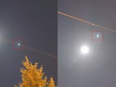 Fotografare la luna senza alterazioni è apparentemente impossibile con il Mi 10T Pro (Fonte: Own)