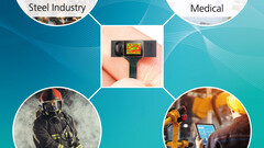 Il piccolo schermo OLED a colori di Fraunhofer consuma pochissima energia (immagine: Fraunhofer)