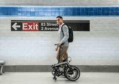 La e-bike Dahon K-Feather è dotata di un design pieghevole in 3 fasi (Fonte: Dahon)