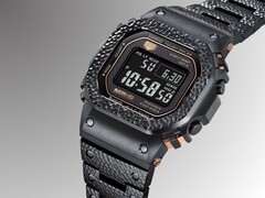 L&#039;MRG-B5000HT-1 utilizza un LCD negativo per abbinarsi alla sobria finitura grigio scuro del rivestimento DLC (fonte: Casio)