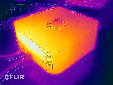 Temperature superficiali della prova di stress (retro)